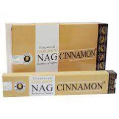 Incenso Massala Golden Nag Cinnamon (Cx=12)
