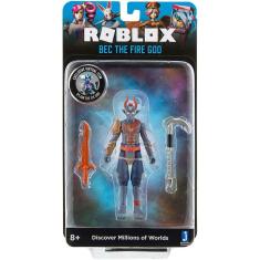 Boneco Articulado Bec The Fire God + Codigo Virtual - Roblox - 2222 SUNNY BRINQUEDOS