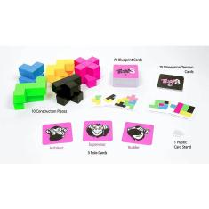 Jogo de tabuleiro TEAM3 (Pink) Cooperative Party Game