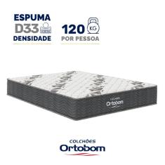 Colchão de Espuma D33 Ortobom Airtech 100 Casal 138cm