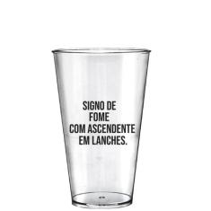 Kit 3 Copos Big Drink Personalizados Signos - Krystalon