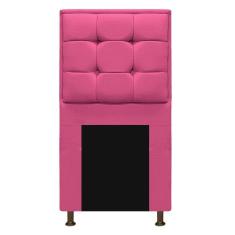 Cabeceira Copenhague 90 Cm Solteiro Corano Pink