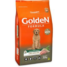 Ração Seca PremieR Pet Golden Formula Cães Adultos Frango e Arroz - 20 kg