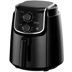 Fritadeira AIR FRYER Midea Gourmetfry 4L 1500W - FRB45P2  Preto  220 VOLTS