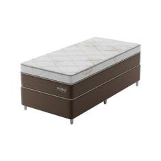 Cama Box Solteirão Londres com Colchão Molas Ensacadas (63x96x203) Mar