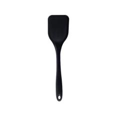 Espátula de Silicone Duplo Lisa - Oikos PRETO, Preto