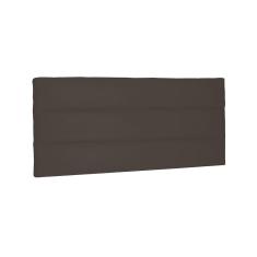 Painel La Italiana Cama Box Queen 160cm Suede café