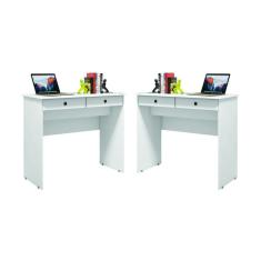 Kit de 2 Escrivaninhas Netuno Branco