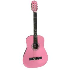 violão clássico rosa acustico iniciante mxt 38c-ntp