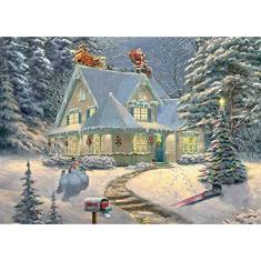 Ceaco - Thomas Kinkade - Holiday 1000 Peça Quebra-Cabeça - Entrega da Meia-Noite