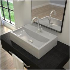 Kit Cuba Q45 Com Válvula Click Botão 1 Pol. Compace Cinza