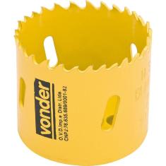 Serra copo aço rápido 41mm bimetálica para metal - Vonder