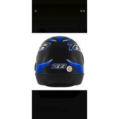 Capacete Sport Moto 788 Automático Azul modelo San Marino - Pro Tork ,