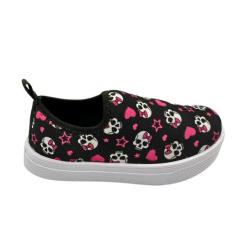 Tênis Infantil Menina Calce Fácil Casual Estampado Confortável LiaMali