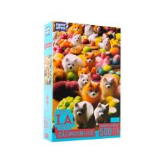 Quebra-Cabeça Nano 500 peças - I.A Cãomidinhas - Toyster - Toyster Bri