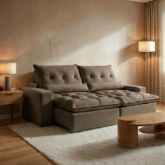 Sofá Retrátil e Reclinável 4 Lugares 230cm Avalon Super Pillow - Monta