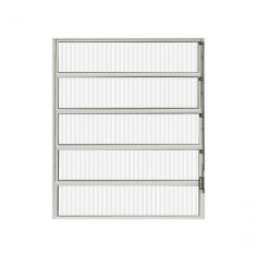 Vitro Basculante Alumínio Branco 1.00 (a) X 1.00 (l) - Hale