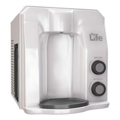 Purificador de Água Alcalina Ionizada Top Life Flex HE Gelada Branco 110V