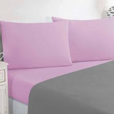 Jogo De Cama Malha Lençol 100% Algodão Gran Moratta 4 Peças Casal - Ci