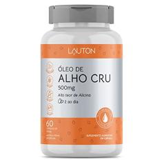 Óleo de Alho Cru - 60 Cápsulas - Lauton Nutrition