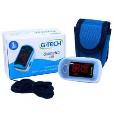 Oxímetro De Dedo Portátil G-tech Modelo Led Digital