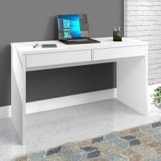 Escrivaninha 2 Gavetas Max  Branco Ártico - Zanzini