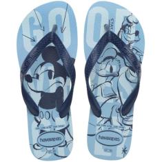 Chinelo Havaianas Infantil, Top Disney 25/6 Azul Lavanda, Havaianas