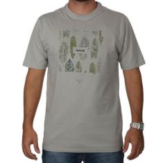 Camiseta Hurley Estampada Cast Away - Cinza