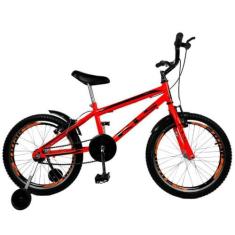 Bicicleta Aro 20 Kls Infantil Free Gold Freio V-Brake Mtb Com Roda Lat
