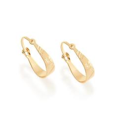 Brincos banhado ouro 3x 24k 18k e 22k femininos argola pequenos infant