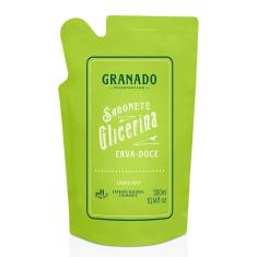 Refil Sabonete Liquido Glicerina Granado Erva Doce - 300ml