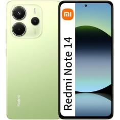 Smartphone Xiaomi Redmi Note 14 256GB 8GB RAM Tela 6.67" - Verde