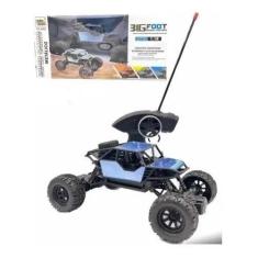 Carrinho De Controle Remoto Com Suspensão Big Foot Off Road azul - toy