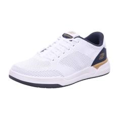 Skechers Tênis masculino Corliss-Dorset, Branco, 42
