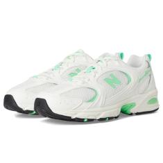 New Balance 530 Geral | Inspirado em corrida unissex (U530CSI) (Sal marinho/folha de limão), Sal marinho/folha de limão, 11 Women/9.5 Men