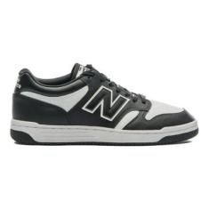 Tênis New Balance 480 Low Preto e Branco Masculino-Masculino