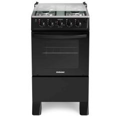 Fogão Itatiaia Star New 4 Bocas Preto Bivolt 3700000358
