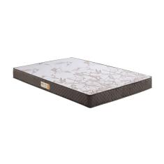 Colchão Casal Ecoflex Espuma D23 Ecoline Liso 138x188x12cm Marrom