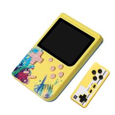 Console de jogo portátil com tela colorida de 3,0 polegadas G50 com 500 consoles de jogos portáteis retro de jogos 350mAh bateria recarregável