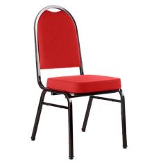 Cadeira para Hotel e Auditório Linha Hotel Vermelho