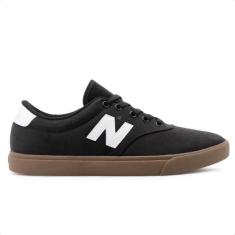 Tênis New Balance 55 Unissex, 37, Preto, Látex