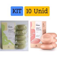 Kit 2 caixas de sabonete Natura Tododia Alecrim e sálvia e Noz Peçã e 