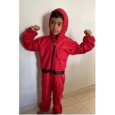 Fantasia Infantil Cosplay Round 6 - Macacão Série Netflix - SYNA, 4