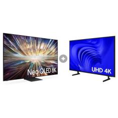 Samsung AI Big TV 85" Neo QLED 8K 85QN800D 2024 + Smart TV 43" UHD 4K 