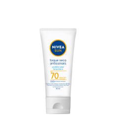 NIVEA SUN Toque Seco Antissinais FPS 70 - Protetor Solar Facial 40ml