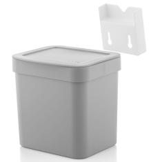 Lixeira Suspensa com Suporte para Fixação Trium Compacta Ou