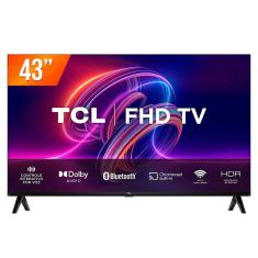 Smart TV Android LED 43 Full HD TCL 43S5400A Google Assistant HDR10 2 HDMI 1 USB Wi-Fi Bluetooth