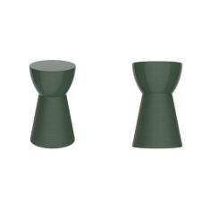 Conjunto com 2 Banquetas Verde Alecrim