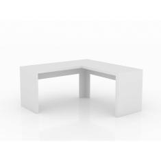 Mesa Escritório Angular ME4116 Branco - Tecnomobili