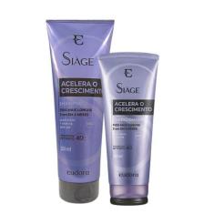 Shampoo + Condicionador Siage Eudora Acelera O Crescimento